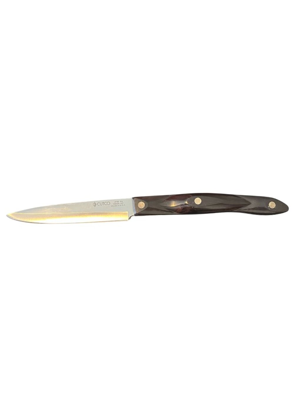 CUTCO Knife 2120 4 Inch Blade Classic Brown Ergonomic Handle